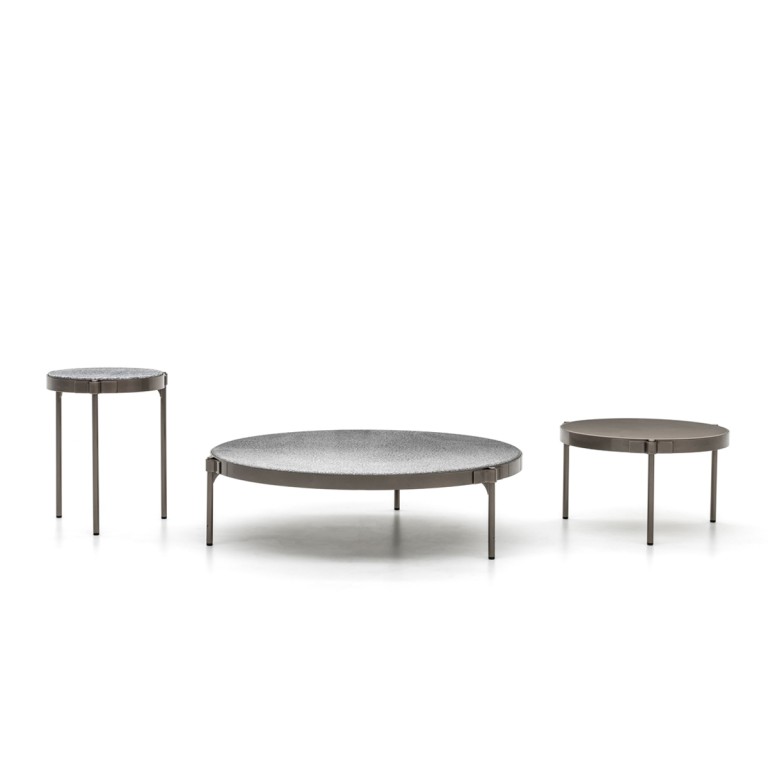 Minotti Tape Cord ulkokalusteet sivupöydät